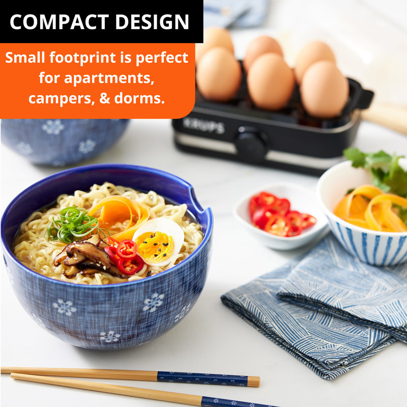 Krups Simply Electric Egg Cooker With Accessories. 6 Egg Capacity